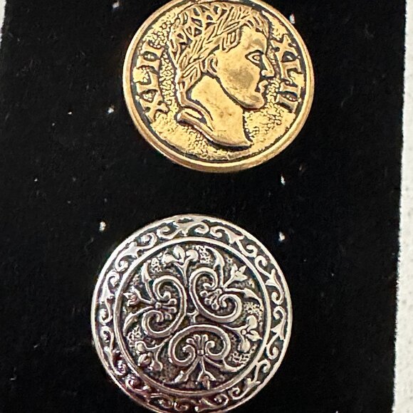 1989 Click-its Vintage Button Covers - Mismatched Lot of 6 - Picture 4 of 8